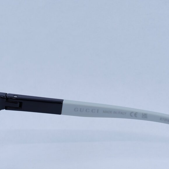 🕶️ New Gucci GG1736S 003 Sunglasses - Black Frame, Smoke with GG Pattern Lenses - Picture 6 of 11